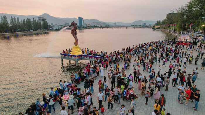 紧随暹粒，贡布成第二大旅游城市